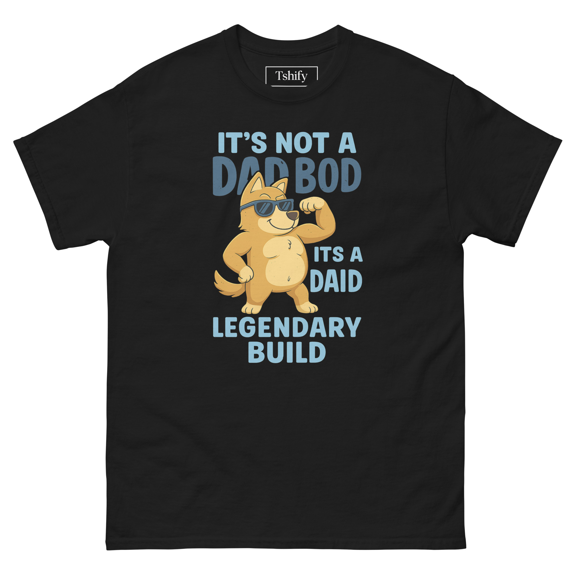 Legendary dad bod build - black