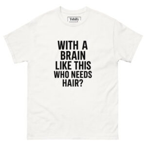 Smart. Bald. Legendary - white
